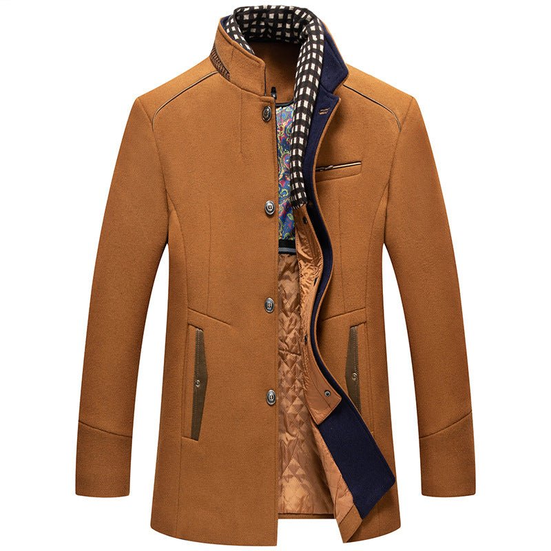 Edvin - Woll Windjacke Mantel