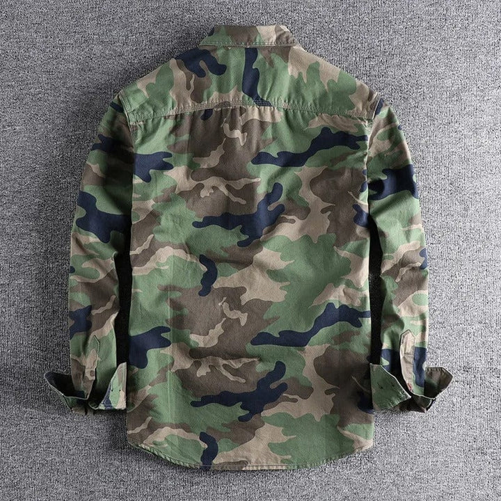 Paulo™ - Camo Denim Shirt