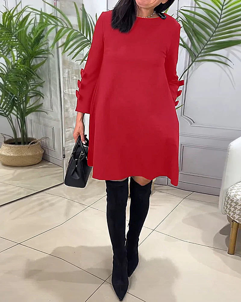 Eliana – Lässiges Langarmkleid