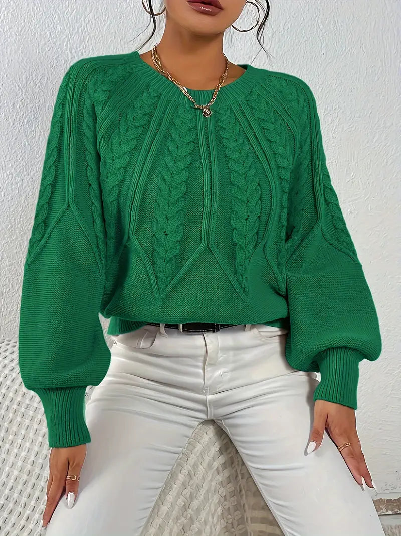Özden – Eleganter Langarm Pullover