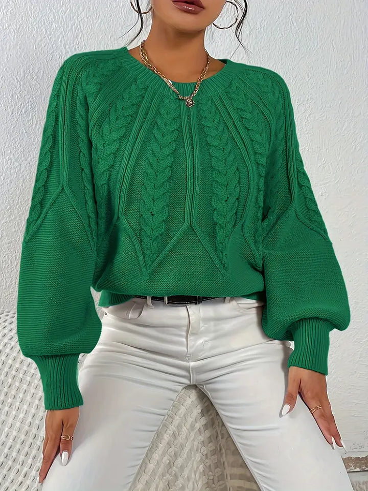 Özden – Eleganter Langarm Pullover