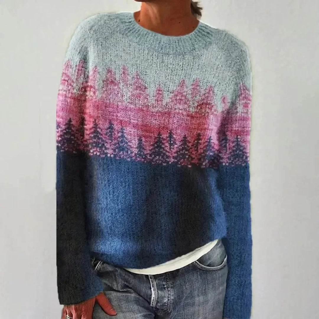 Alicia– Retro Herbst Pulli