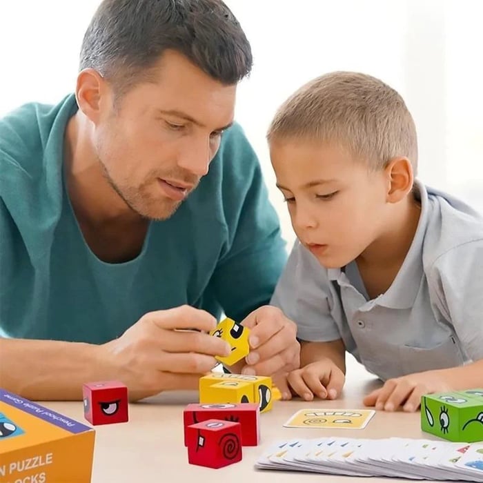 PuzzleMorph – 3D-Puzzle Mit veränderbarem Gesicht Zauberwürfel
