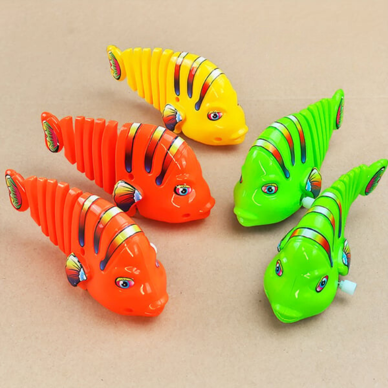 FishyWinds – Aufziehbare Wackelfische Aus Plastik