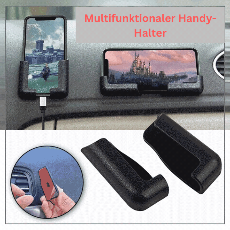 FlexiHold – Multifunktionale Handyhalterung