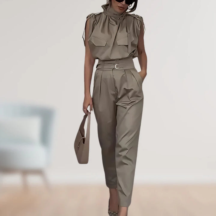 Reinhild - Bluse Und Hose Zweiteiliges Satz