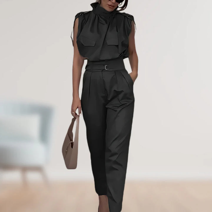 Reinhild - Bluse Und Hose Zweiteiliges Satz