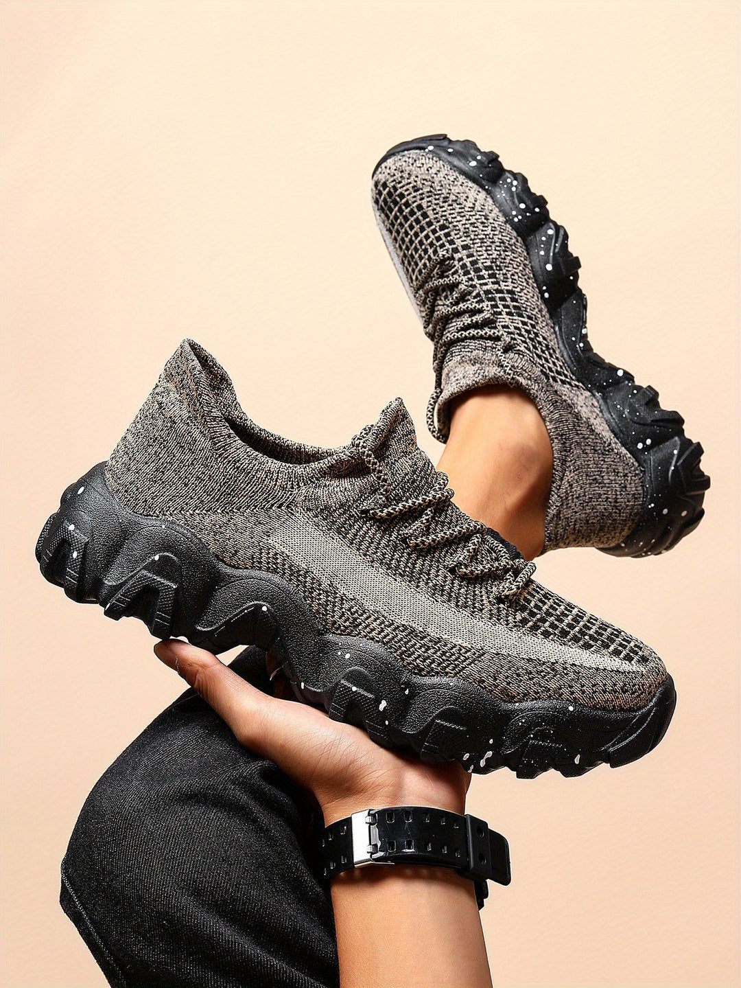 Octavio - Bequemer Strick Turnschuh