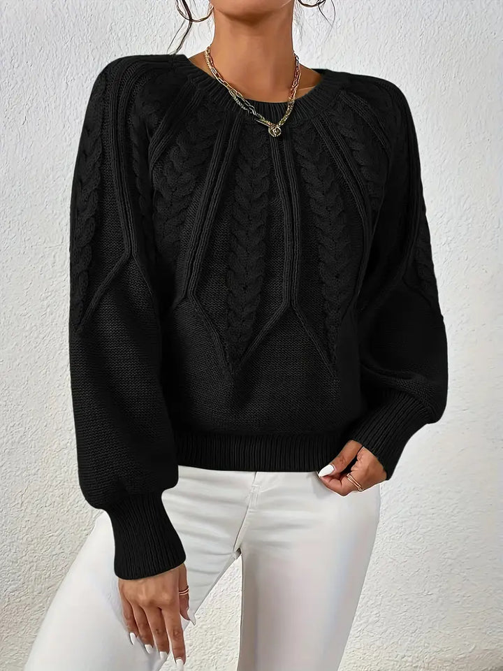 Özden – Eleganter Langarm Pullover