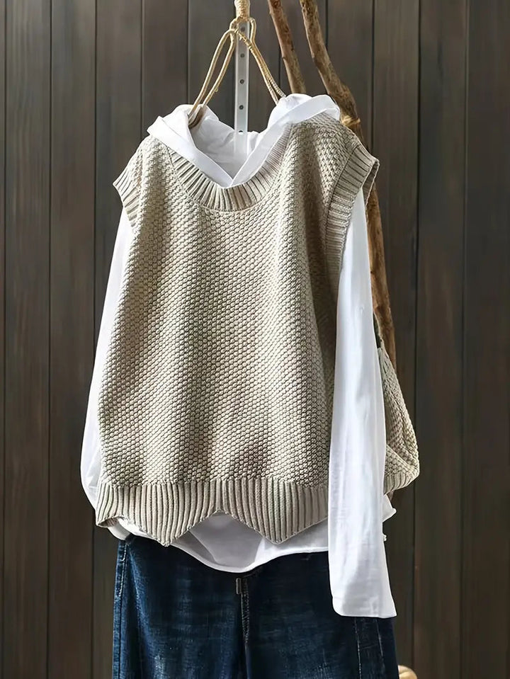Ramona - Rundhals-Strick Pullover
