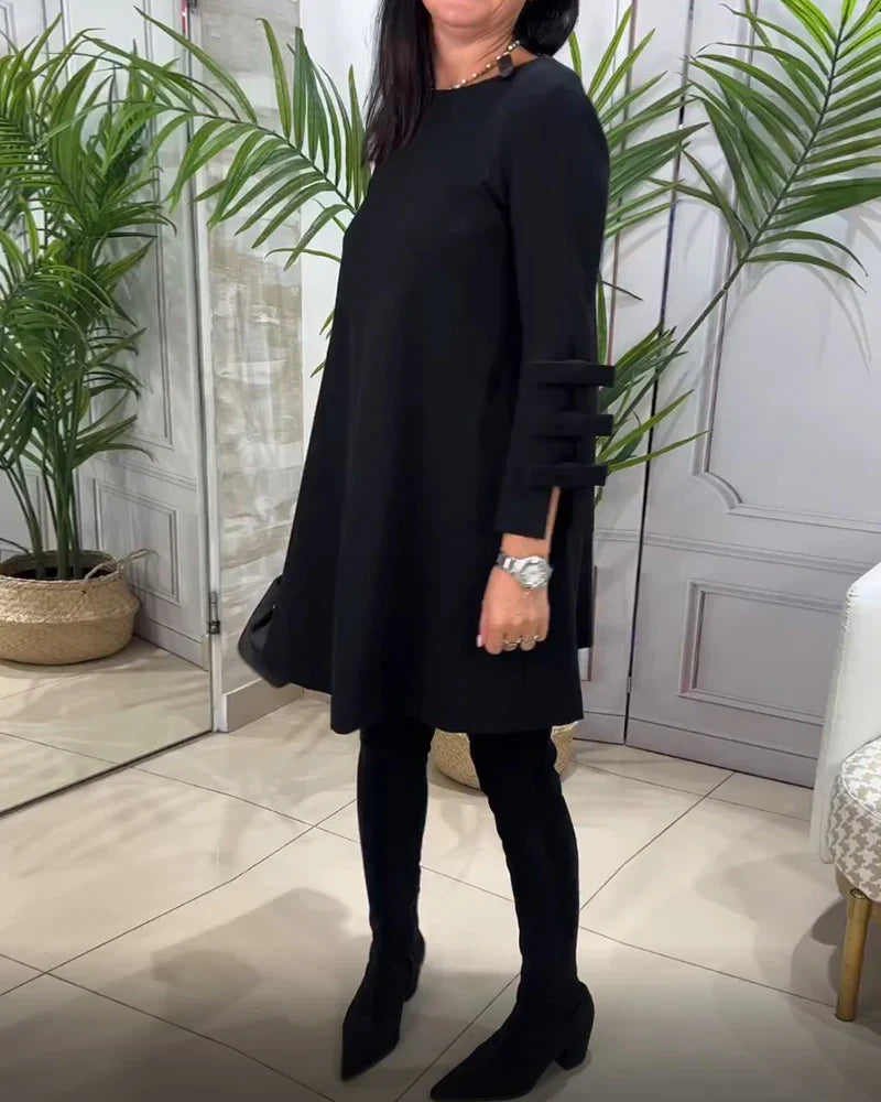 Eliana – Lässiges Langarmkleid
