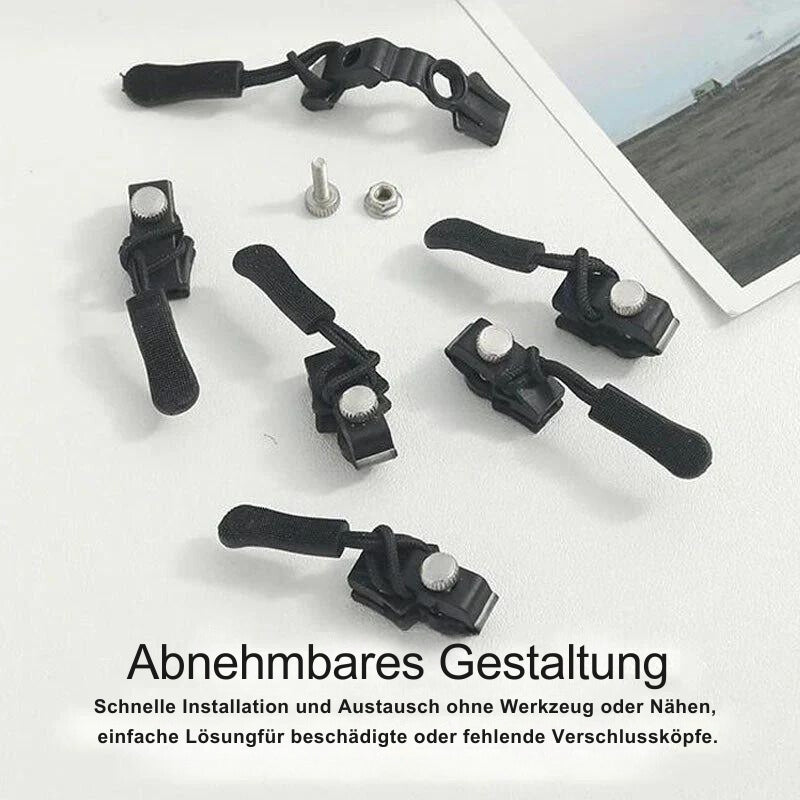 QuickPull - Abnehmbarer Reißverschluss (6 Stück)