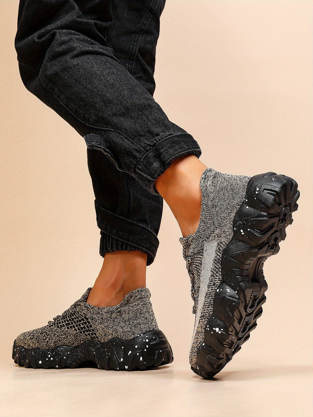 Octavio - Bequemer Strick Turnschuh