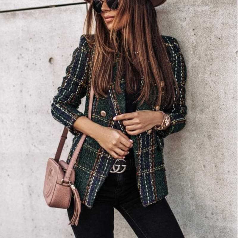 Pierina - Vintage Langarm Blazer