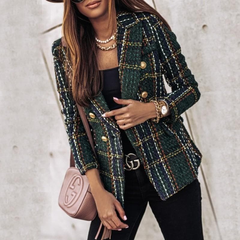Pierina - Vintage Langarm Blazer