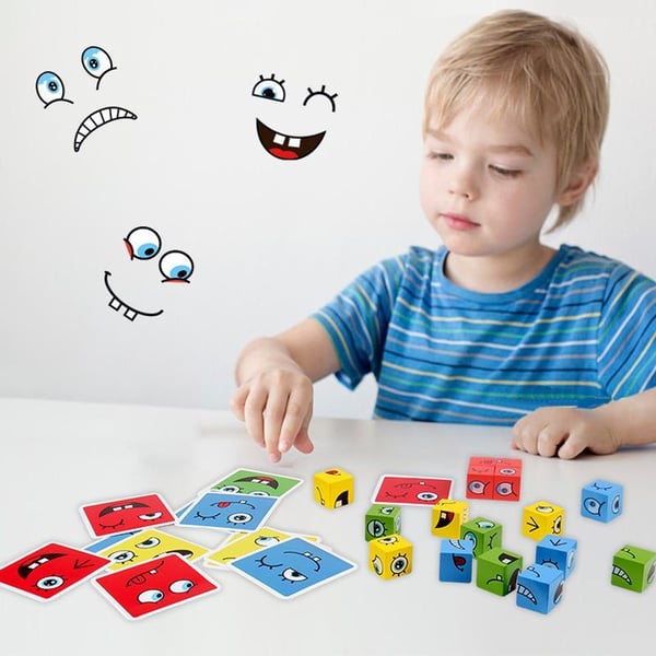 PuzzleMorph – 3D-Puzzle Mit veränderbarem Gesicht Zauberwürfel