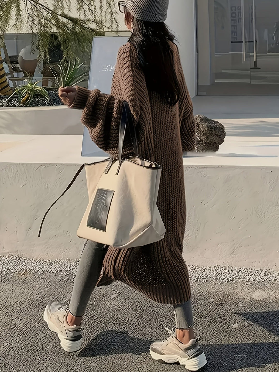 Franziska - Langärmelige Strickjacke