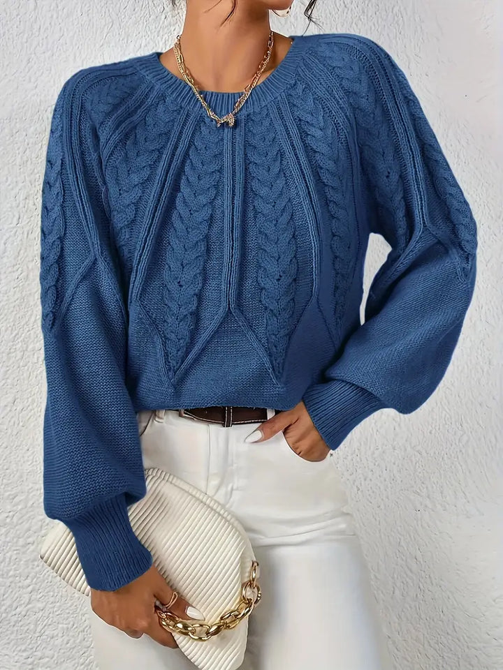 Özden – Eleganter Langarm Pullover