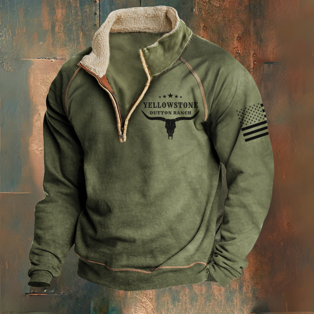 Darrio – Pullover Mit Halbem Reißverschluss Für Den Herbst
