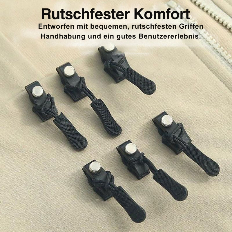 QuickPull - Abnehmbarer Reißverschluss (6 Stück)