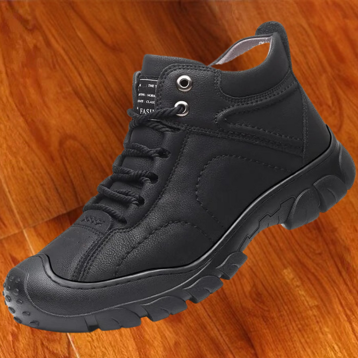 Norbertus - Lässige Leder stiefeletten