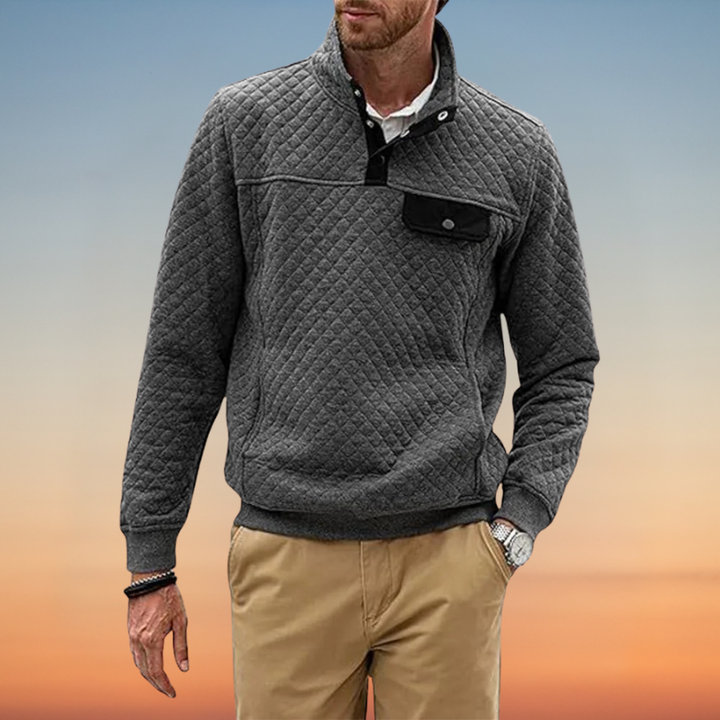 Perry – Sweatshirt Mit Stehkragen