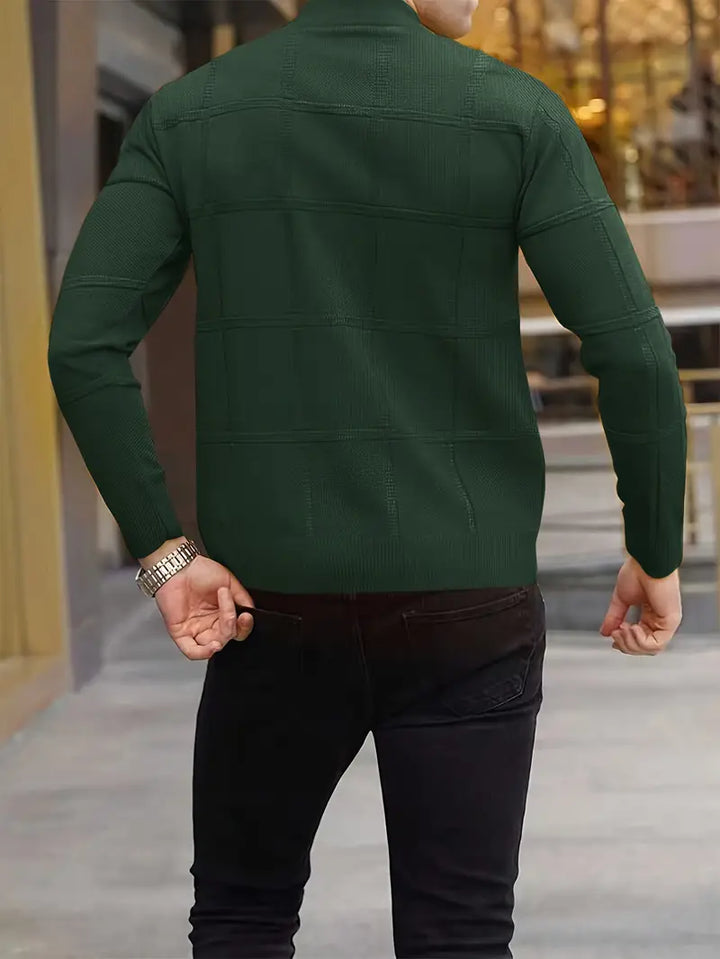 Nunzio - Komfortabel Gestrickt Rollkragen Pullover