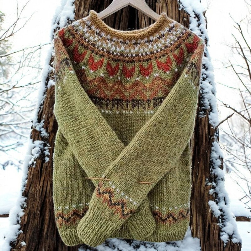 Melina – Vintage Strickpullover