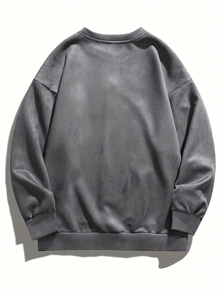 Nicholson – Lässiges Langarmhemd Mit Rundhalsausschnitt