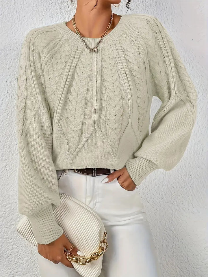 Özden – Eleganter Langarm Pullover