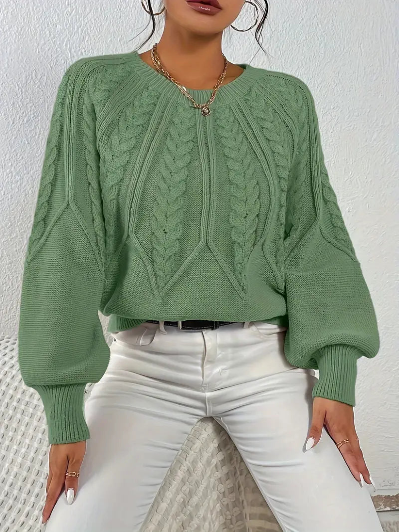 Özden – Eleganter Langarm Pullover