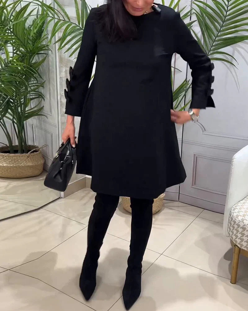 Eliana – Lässiges Langarmkleid