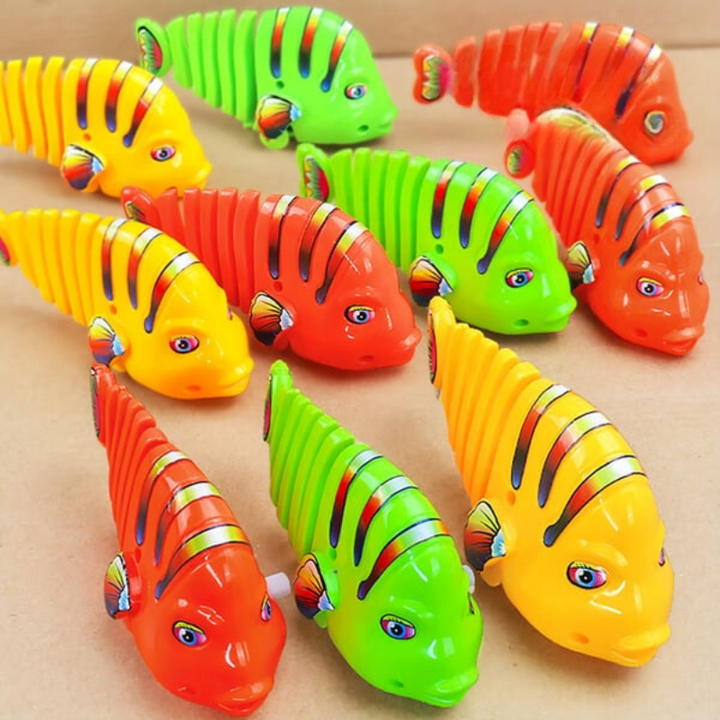 FishyWinds – Aufziehbare Wackelfische Aus Plastik