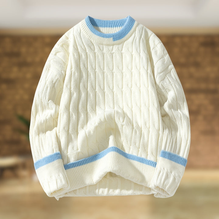 Errol - Lässig Patchwork Pullover
