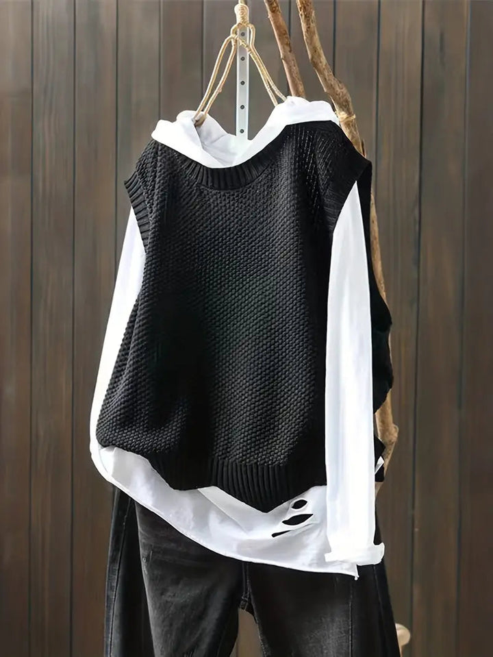 Ramona - Rundhals-Strick Pullover
