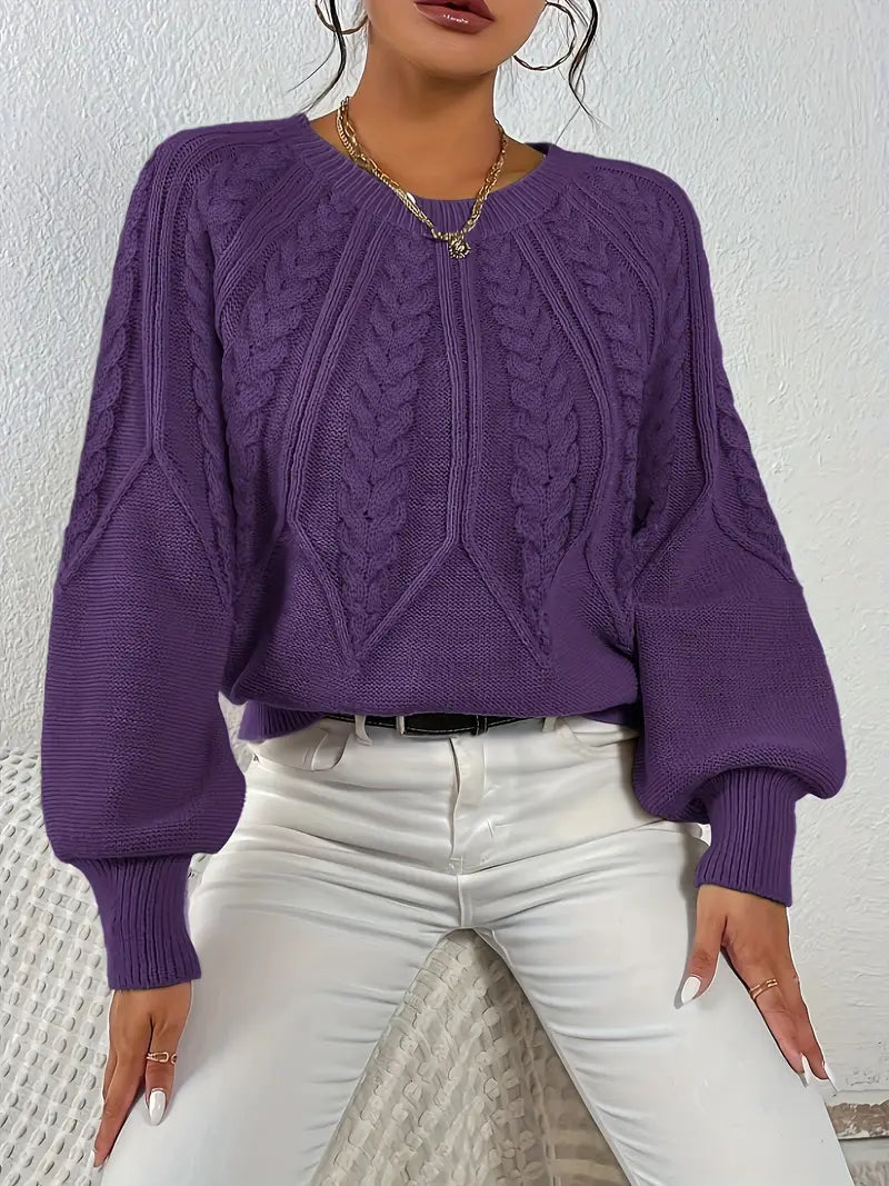 Özden – Eleganter Langarm Pullover