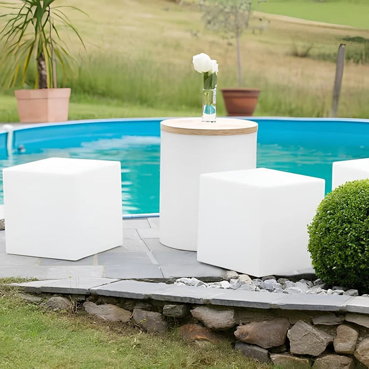 RadiantCube - Kubisches Garten Licht