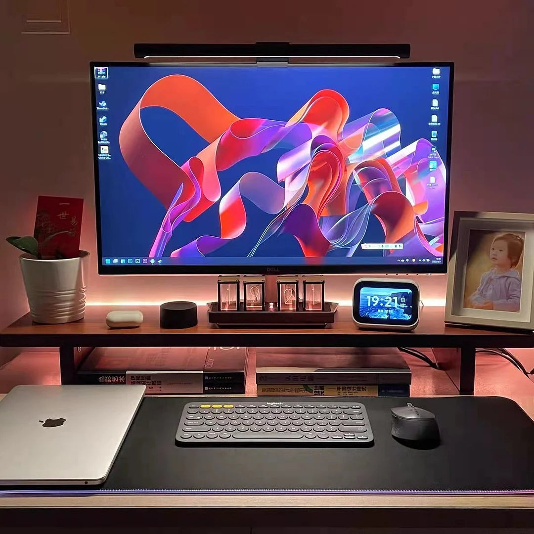 RGB-Leuchtuhr