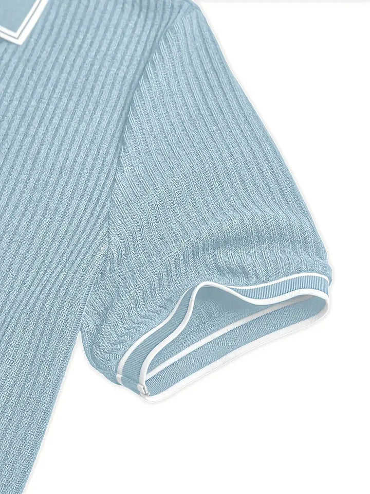 Orestis - Elegantes Polohemd Mit Kurzen Ärmeln