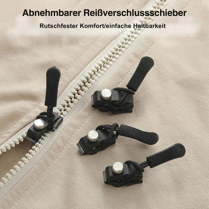 QuickPull - Abnehmbarer Reißverschluss (6 Stück)