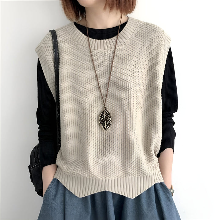Ramona - Rundhals-Strick Pullover