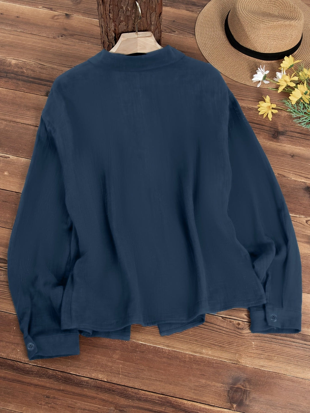 Paige - Langärmliges Hemd Mit Knöpfen