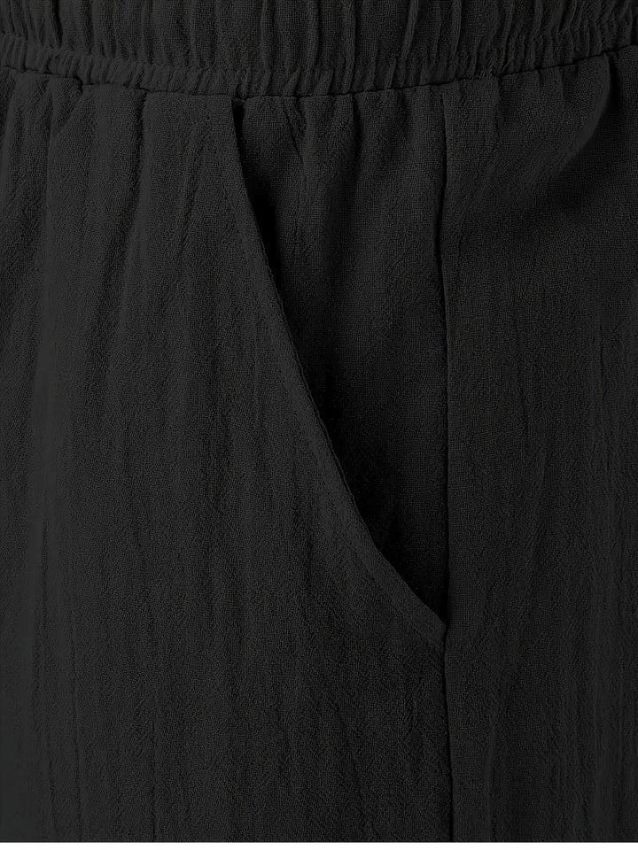 Oskam – Sommer Baumwoll Shorts Mit Lockerer Passform