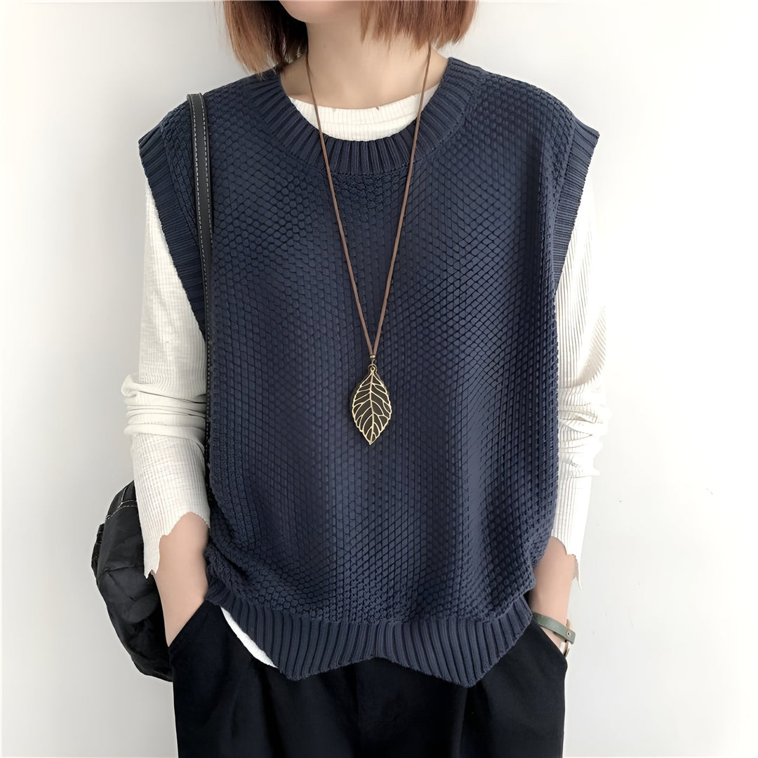 Ramona - Rundhals-Strick Pullover