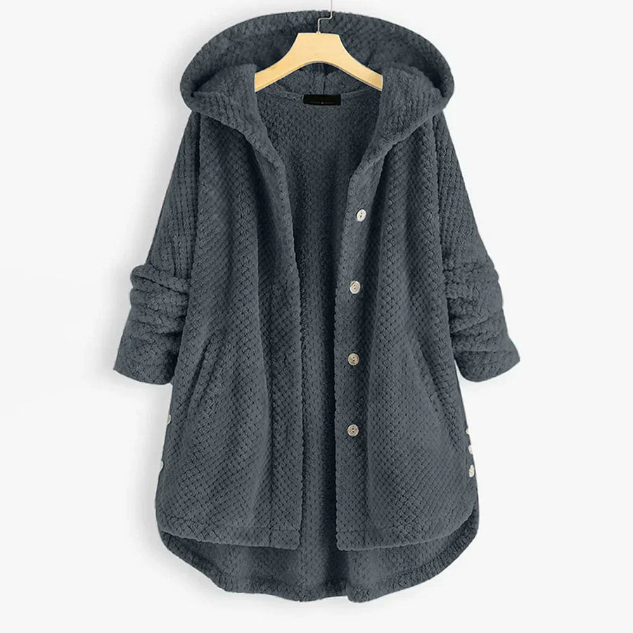 Ricarda – Kapuze Fleece Jacke