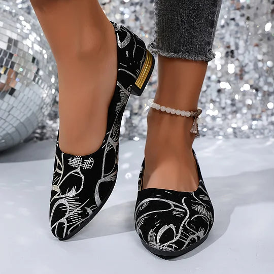 Fernandez – Atmungsaktive Schuhe Mit Niedrigem Absatz