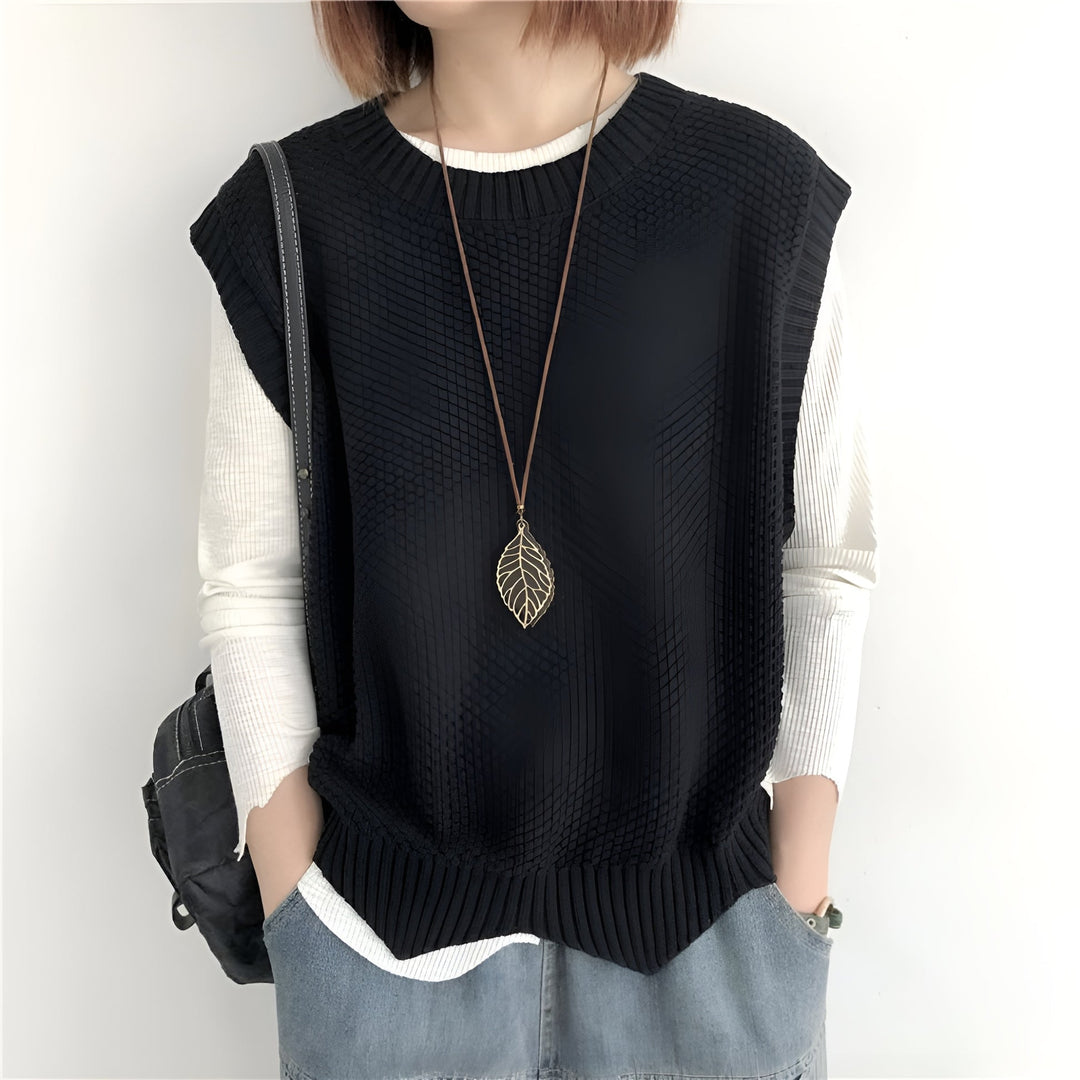 Ramona - Rundhals-Strick Pullover
