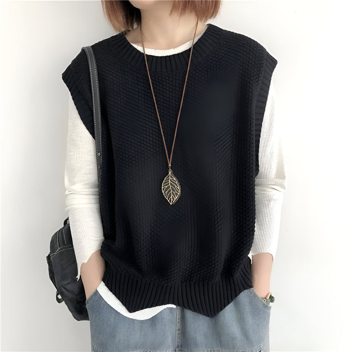 Ramona - Rundhals-Strick Pullover