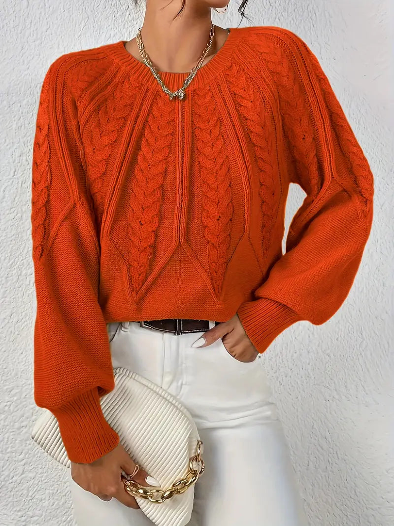 Özden – Eleganter Langarm Pullover