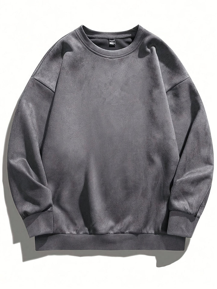 Nicholson – Lässiges Langarmhemd Mit Rundhalsausschnitt